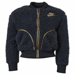 NSW Sherpa Shine Bomber Junior Black