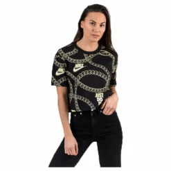 NSW Tee Glam Dunk Croap Black