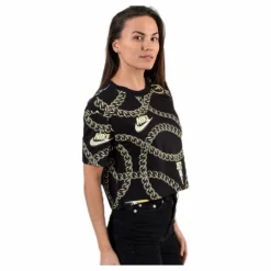 NSW Tee Glam Dunk Croap Black