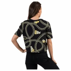 NSW Tee Glam Dunk Croap Black