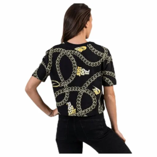 NSW Tee Glam Dunk Croap Black