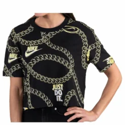 NSW Tee Glam Dunk Croap Black