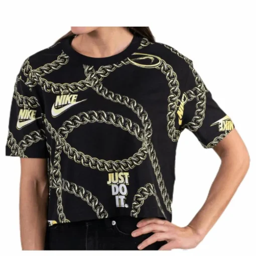 NSW Tee Glam Dunk Croap Black