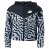 NSW Windrunner AOP Jacket Black