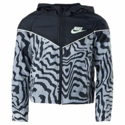 NSW Windrunner AOP Jacket Black