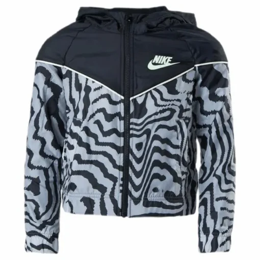 NSW Windrunner AOP Jacket Black