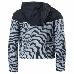 NSW Windrunner AOP Jacket Black