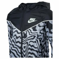 NSW Windrunner AOP Jacket Black
