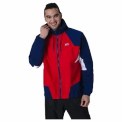 Nsw Wr Jacket Woven Signature Blue/Red