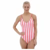 Olga Swimsuit Pink/White