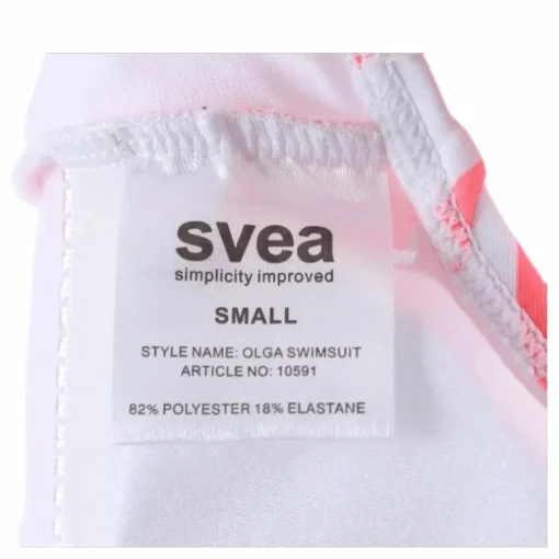 Olga Swimsuit Pink/White