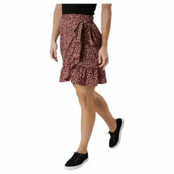 Olivia Wrap Skirt Wvn Beige