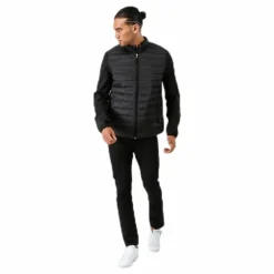 Olle Hybrid Jacket Black