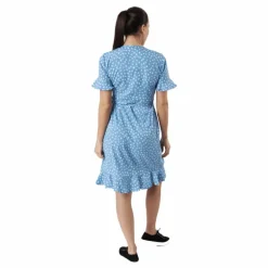 Onlolivia S/s Wrap Dress Wvn Allure