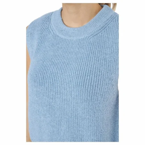 Onlparis Life Vest Knt Sky Blue