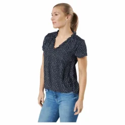 Onlsonja Life S/s V-neck Top P Night Sky