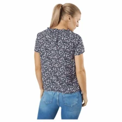 Onlsonja Life S/s V-neck Top N Night Sky