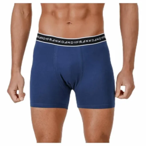 Organic Cotton Boxer 5-Pack Blue/Black/Grey