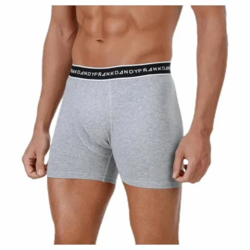 Organic Cotton Boxer 5-Pack Blue/Black/Grey