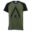 Organic Rag Tee Youth Black/Green