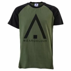 Organic Rag Tee Youth Black/Green