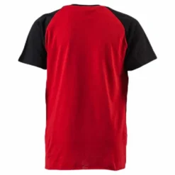 Organic Rag Tee Youth Black/Red