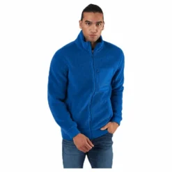 Original Pile Zip Jacket Blue