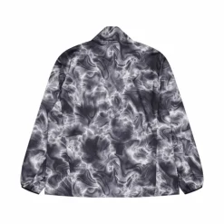 Own the Run Allover Print Hooded Running Windbreaker White