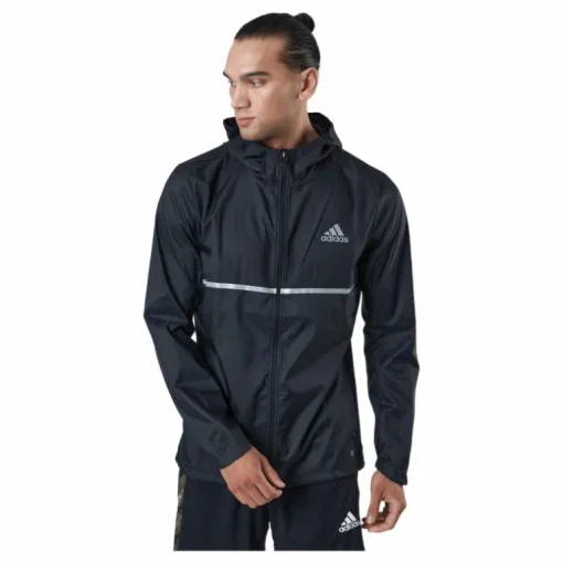 Own The Run Jkt Black/reflective Silver