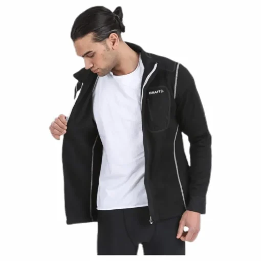 P Warm Jacket M Black