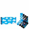 4-pack Cloudy Socks Gift Set Light Blue