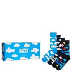 4-pack Cloudy Socks Gift Set Light Blue