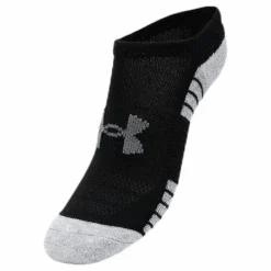 3-Pack Heatgear No Show Jr Black
