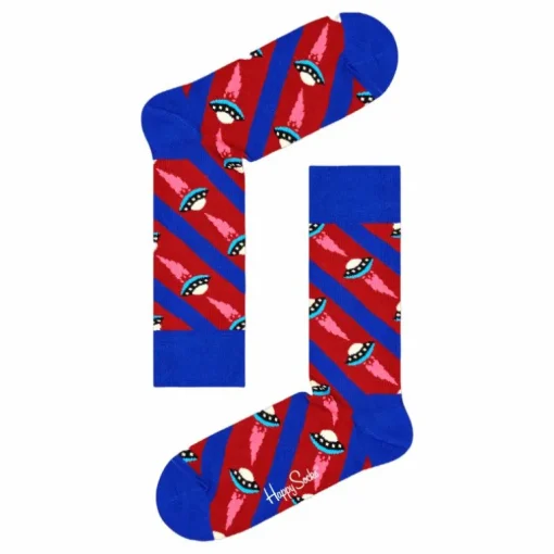 4-pack Navy Socks Gift Set Burgundy