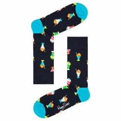 4-pack Navy Socks Gift Set Burgundy