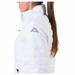 Padded Jacket Long Logo Avera White