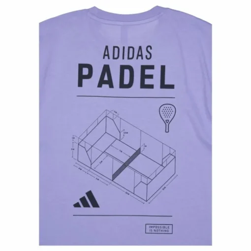 Padel Category Graphic T-shirt Blue