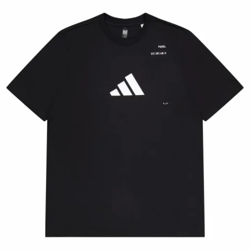 Padel Graphic Tee Black