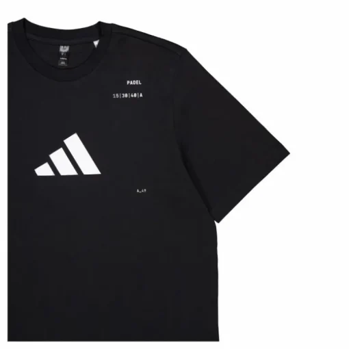 Padel Graphic Tee Black