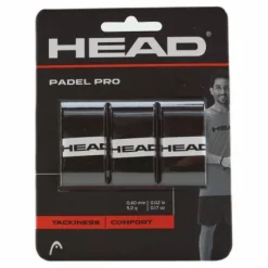 Padel Pro 3 Pcs Pack Black