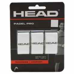 Padel Pro 3 Pcs Pack White