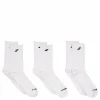 3 Pairs Pack White