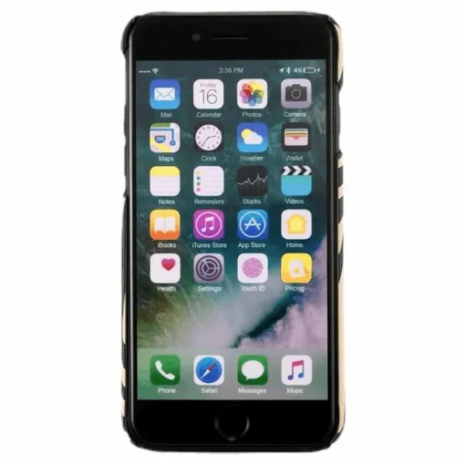 Paris Zebra iPhone 6/6s/7/8 Black/Beige