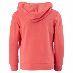Pastel Hooded Sweatshirt Junior Red