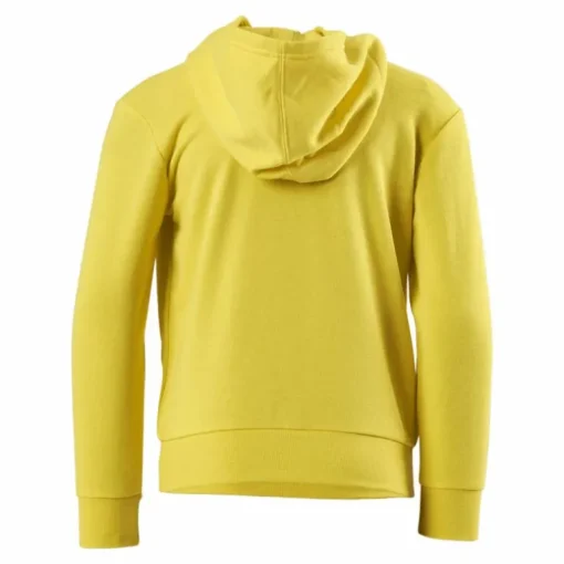 Pastel Hooded Sweatshirt Junior Yellow