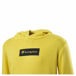 Pastel Hooded Sweatshirt Junior Yellow