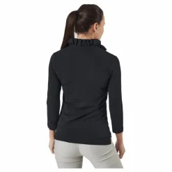 Patrice 3/4 Polo Shirt Black