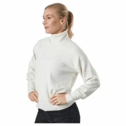Pccava Ls High Neck Knit Bc Birch