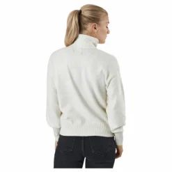 Pccava Ls High Neck Knit Bc Birch