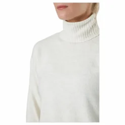 Pccava Ls High Neck Knit Bc Birch